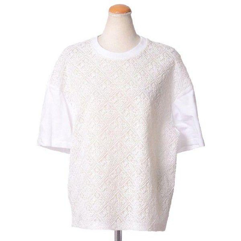 GIAMBATTISTA VALLI ジャンバティスタヴァリ レース Tシャツ