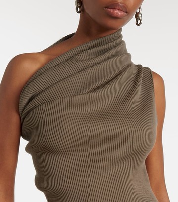 Rick Owens One-shoulder maxi dress