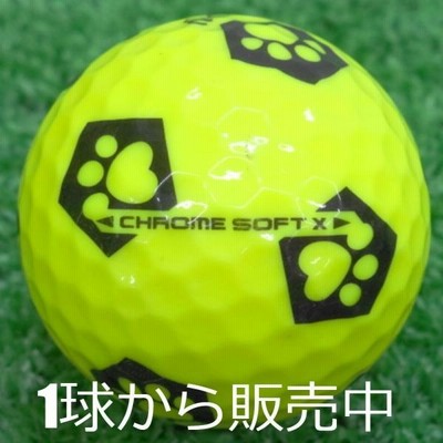 ロストボール キャロウェイ CHROME SOFT X キャロワン TRUVIS 黄