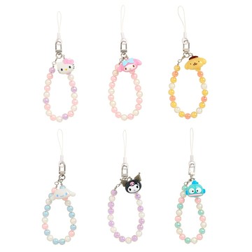 Sanrio 三麗鷗 造型串珠手機吊繩 串珠吊飾