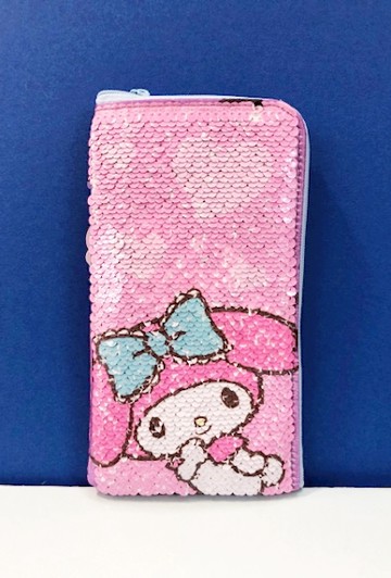 【震撼精品百貨】My Melody 美樂蒂~美樂蒂扁平包-亮片#46875