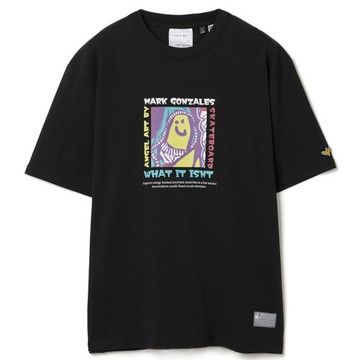 MARK GONZALES 2H7-15347-01 MARIA ANGEL TEE 寬鬆落肩 短T (黑色)