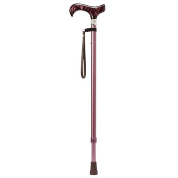 【海夫健康生活館】Merry Sticks 悅杖醫療用手杖(未滅菌) 皇家系列 施華洛世奇水鑽 兩段式手杖(鑽酒紅)