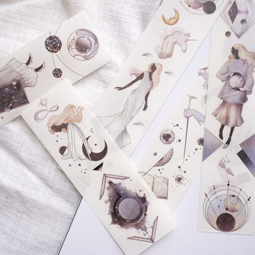 空想 輕復古元素 和紙膠帶