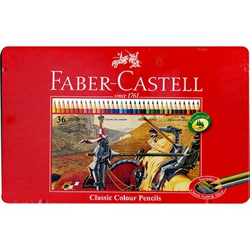 【文具通】輝柏 Faber-Castell 進口 36色 鐵盒 色鉛筆 紅盒 油性 A1340168【APP滿額下單10%點數(單一帳號最高5000點)】1/31止