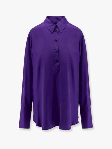 Corsala satin shirt - DRIES VAN NOTEN - gender_Woman
