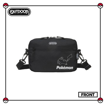 【OUTDOOR】Pokemon聯名款 皮卡丘 側背包 夜光 斜背包
