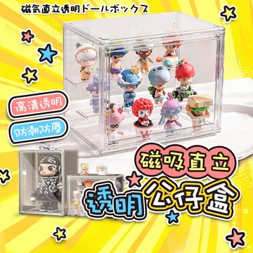 【🔥爆款熱銷 現貨】公仔收納盒 公仔展示盒 盲盒展示盒 透明展示盒 盲盒收納盒 展示盒 泡泡瑪特展示盒 公仔盒 泡泡瑪特
