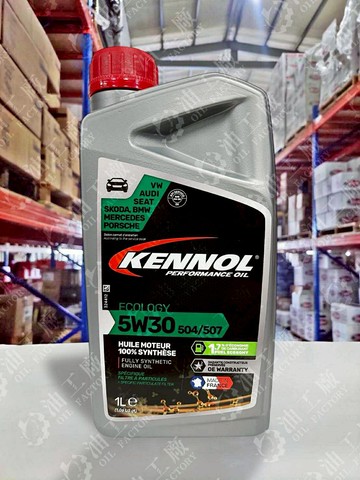『油工廠』KENNOL ECOLOGY 504/507 5W30 全合成 汽油 柴油 汽車 機油 C3 LL04