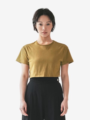 Cotton Cropped Lightweight Top