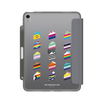 11 吋 iPad Air (M2) iPad Case 極致灰 - PRIDE 2024: Love in All Forms - 100% 由愛製造