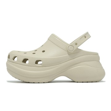 Crocs 洞洞鞋 厚底洞洞鞋 Bae Clog 女鞋 復古克駱格 骨白色 涼拖鞋 休閒鞋 卡駱馳 2063022Y2