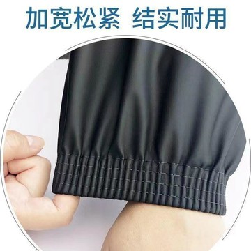 含稅價皮革袖套防水防油男女廚房清潔PU套袖加長加厚工作耐磨成人護袖頭