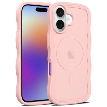 🏆臺灣出貨🏆適用蘋果 17/iPhone17 Air 波浪磁吸手機殻二閤一保護套