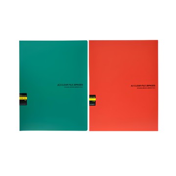 ECO Chungwoon Color Collector系列A3資料夾 20頁  顏色隨機  2個