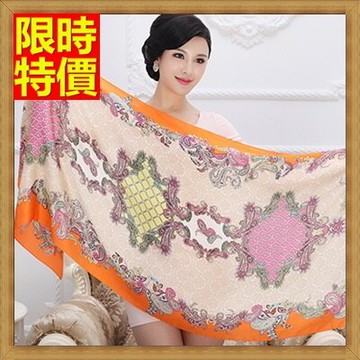現貨+預購 絲質絲巾-異國風情沙灘防曬渡假披肩情人節生日聖誕節交換禮物22色71s27【獨家進口】【米蘭精品】