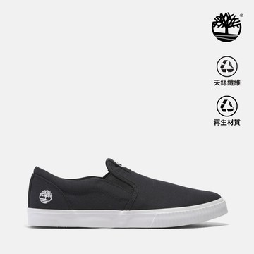 Timberland 男款黑色天絲™低筒便鞋|A662WEK7