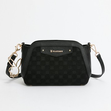PLAYBOY - 斜背包 Black overture系列 - 黑色