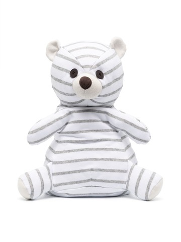 Brunello Cucinelli Kids - bear-shaped design backpack - kids - Fabric - One Size - White
