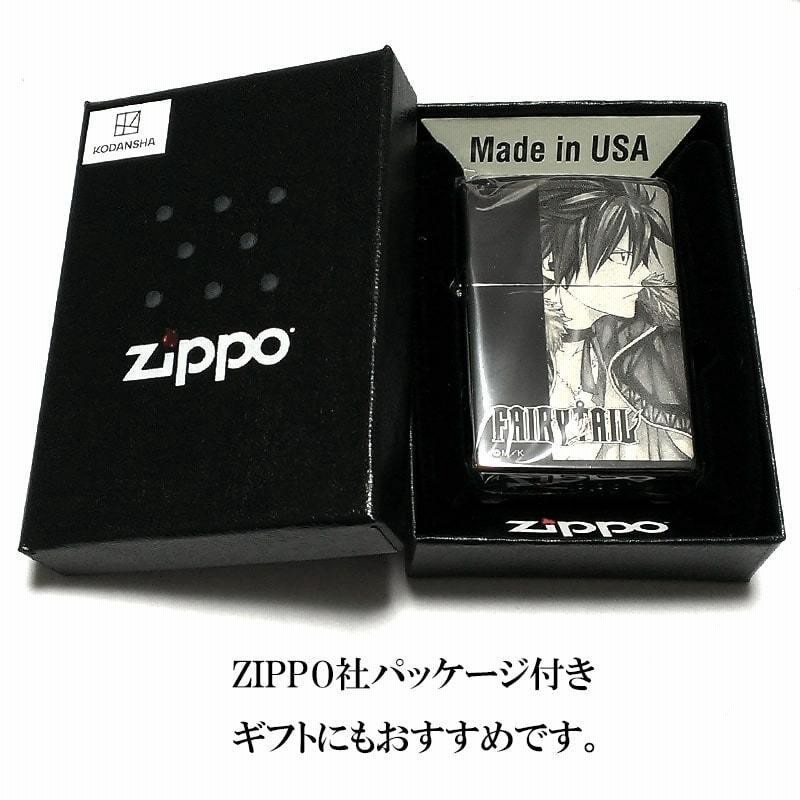 Zippo ジッポー 真島ヒロ FAIRYTALE フェアリーテイル グレイ