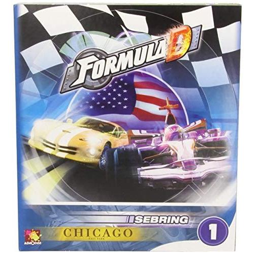 ボードゲーム 英語 アメリカ ASMFDC1IC Formula D Board Game Chicago