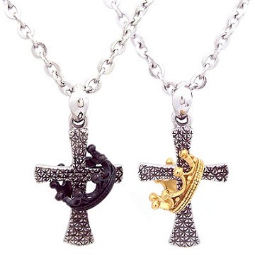 【Charme】316L鋼 皇室之愛 時尚情人對鍊