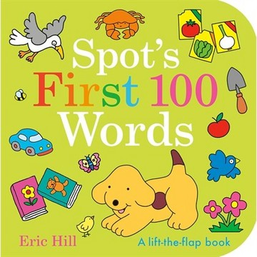 【進口需5-7週】Spots First 100 Words  Eric Hill 9780241729168 <麗文校園購>