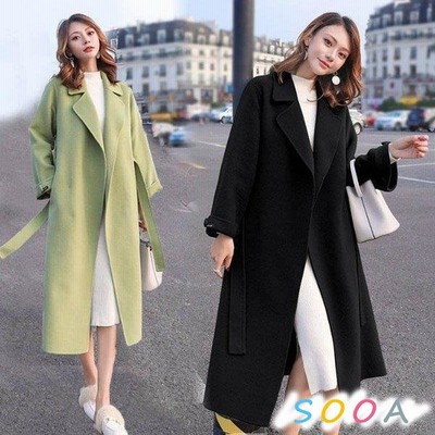 チェスターコート ロング丈 トレンチコート レディース 秋 冬 コート アウター ラシャ ベルト付き 着痩せ お洒落 上品 30代 40代 ロングコート 通勤 Ol 秋冬 通販 Lineポイント最大get Lineショッピング