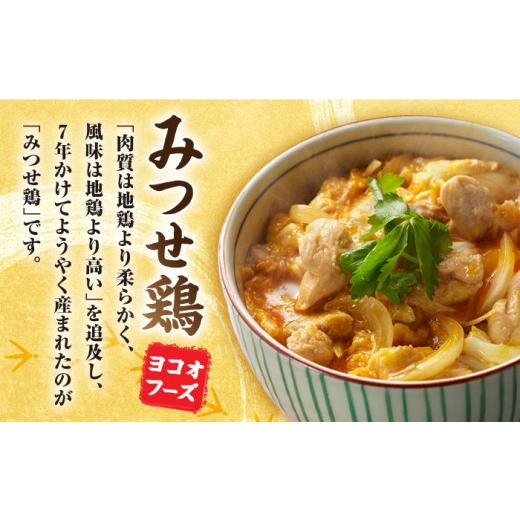 ふるさと納税 佐賀県 吉野ヶ里町 ＜たっぷり30食分！＞みつせ鶏親子丼セット 1袋2食入り×15袋 吉野ヶ里町／ヨコオフーズ [FAE122]