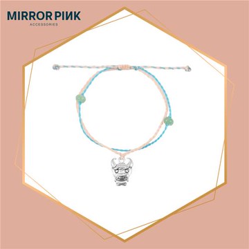 【MIRROR 皇宣緣】牛運亨通翡翠蠟線手鍊