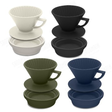 【仙德曼SADOMAIN】陶瓷濾杯｜陶瓷濾座 組 CF003/CF004