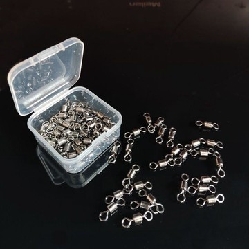美式8字環八字環連接器連接環轉環釣魚用品線組小配件漁具包郵