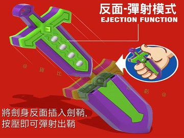 3D打印石中劍 磁吸劍鞘 3D兒童玩具 迷你劍 減壓玩具 學生獎品 折疊 益智 大寶劍 地攤玩具 迷妳重力 慣性