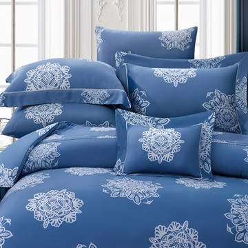 法納司 60支 100%天絲 床包兩用被4件組  床包 + 鋪棉兩用被套 + 薄枕套  床包(188 x 152cm) + 兩用被套(212 x 182cm) + 薄枕套(75 x 45cm)