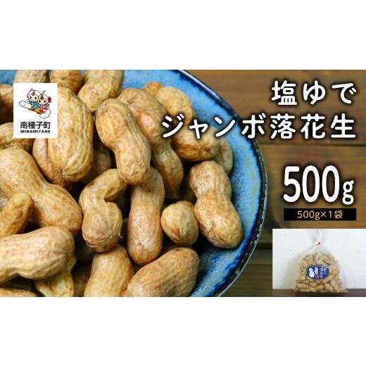 ふるさと納税 鹿児島県 南種子町 塩ゆでジャンボ落花生 500g