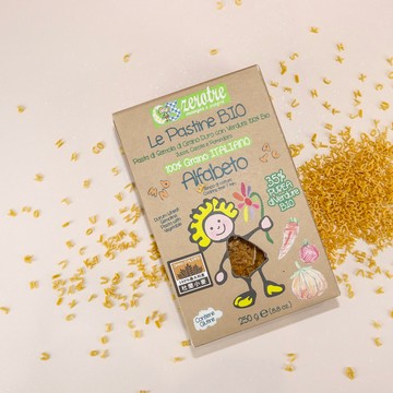 義大利 ZeroTre 捲髮夏菈 - 橘蔬果字字麵