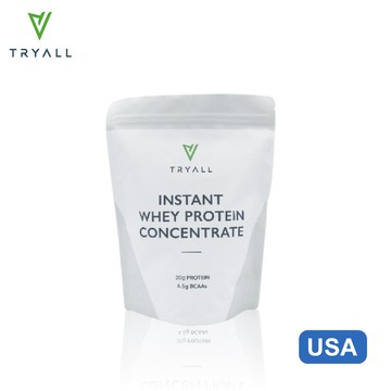 Tryall 無添加濃縮乳清蛋白 (1kg)-美國GLC乳源
