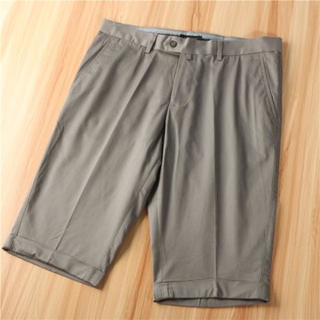 外貿剪標尾單撤柜休閑短褲中年男士休閑時尚夏季薄款純色直筒寬松