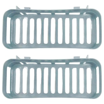 STAR CANDY 北歐風無痕收納架 4個  藍色  2組