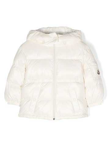 MONCLER KIDS Maire shiny nylon down jacket Girl
