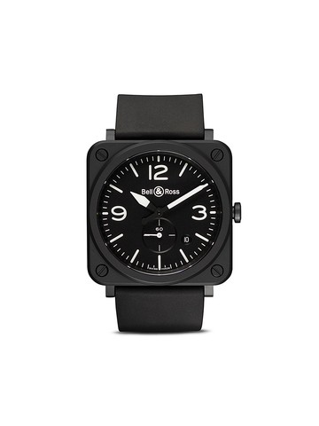 Bell & Ross - BR S Black Matte Ceramic 39mm - unisex - Steel/Rubber/ceramic - One Size - BLACK B BLACK
