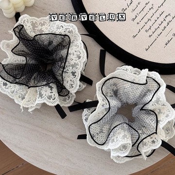 两件9.9折🔥臺灣出貨🔥可開發票✅法式大腸髮圈頭繩高級感丸子頭髮繩女扎頭2026新款顯臉小韓系髮飾