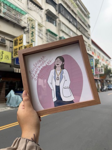 【加購】似顏繪加購木質相框