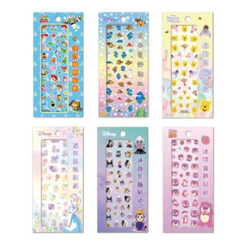 迪士尼Disney 迷你裝飾貼(隨機出貨)