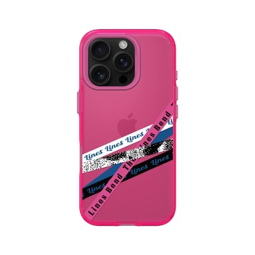 iPhone 16 Pro Clear 粉漾桃 - Feng Ze 邱鋒澤 - BEND THE LINES