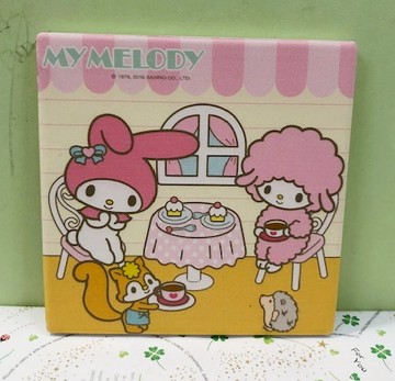 【震撼精品百貨】My Melody_美樂蒂~Sanrio 美樂蒂吸水杯墊#20679