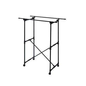 【日本天馬】PORISH 室內用摺疊晾曬架(附輪)-DIY