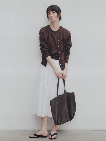 Pleated Skirt [White]