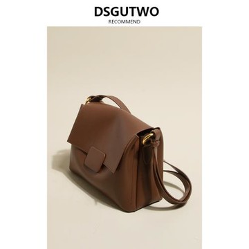 DSGUTWO 小眾設計小方包包女簡約百搭2025新款潮通勤時尚單肩斜挎