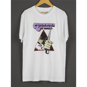 A Clockwork Orange發條橙美式復古休閑純棉短袖透氣日常男女T恤
